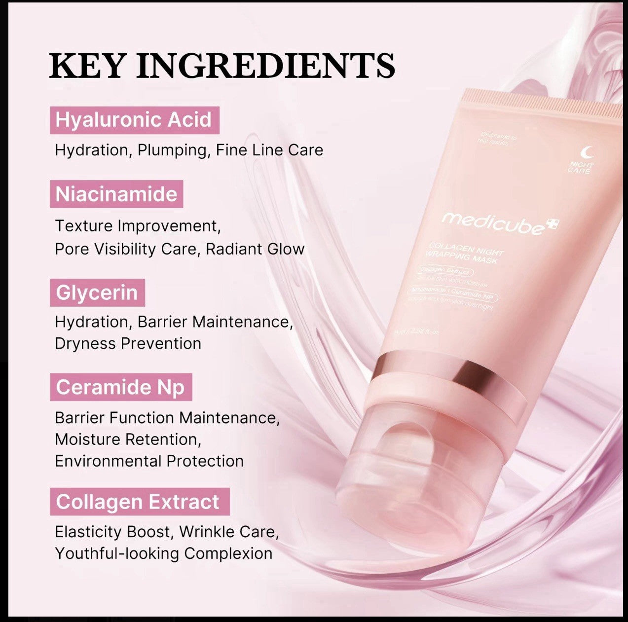 Medicube Official Glass Glow Skincare Set Includes 8 Full Size Products